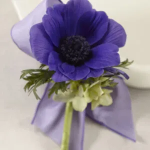 Purple Passion Boutonniere