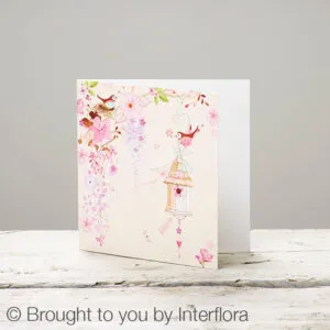 Pretty Flowers – Blank Greetings Card