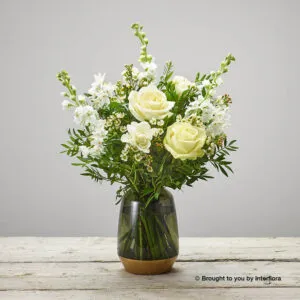 Fragrant Whites Vase