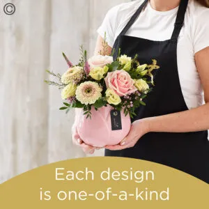 Arrangement made with the finest flowers