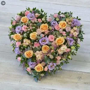 Pastel Rose Heart
