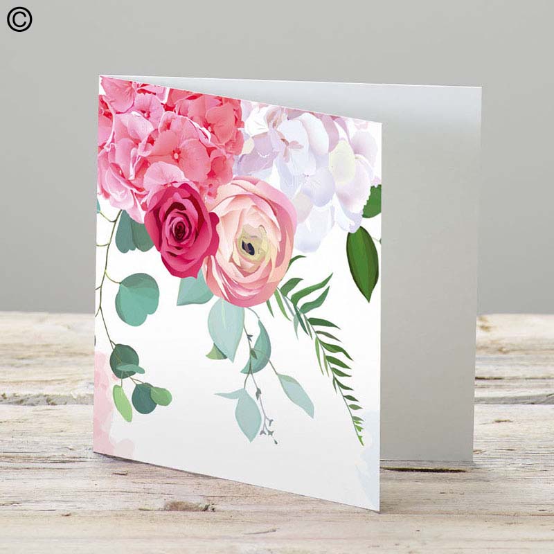 Floral Greetings Card